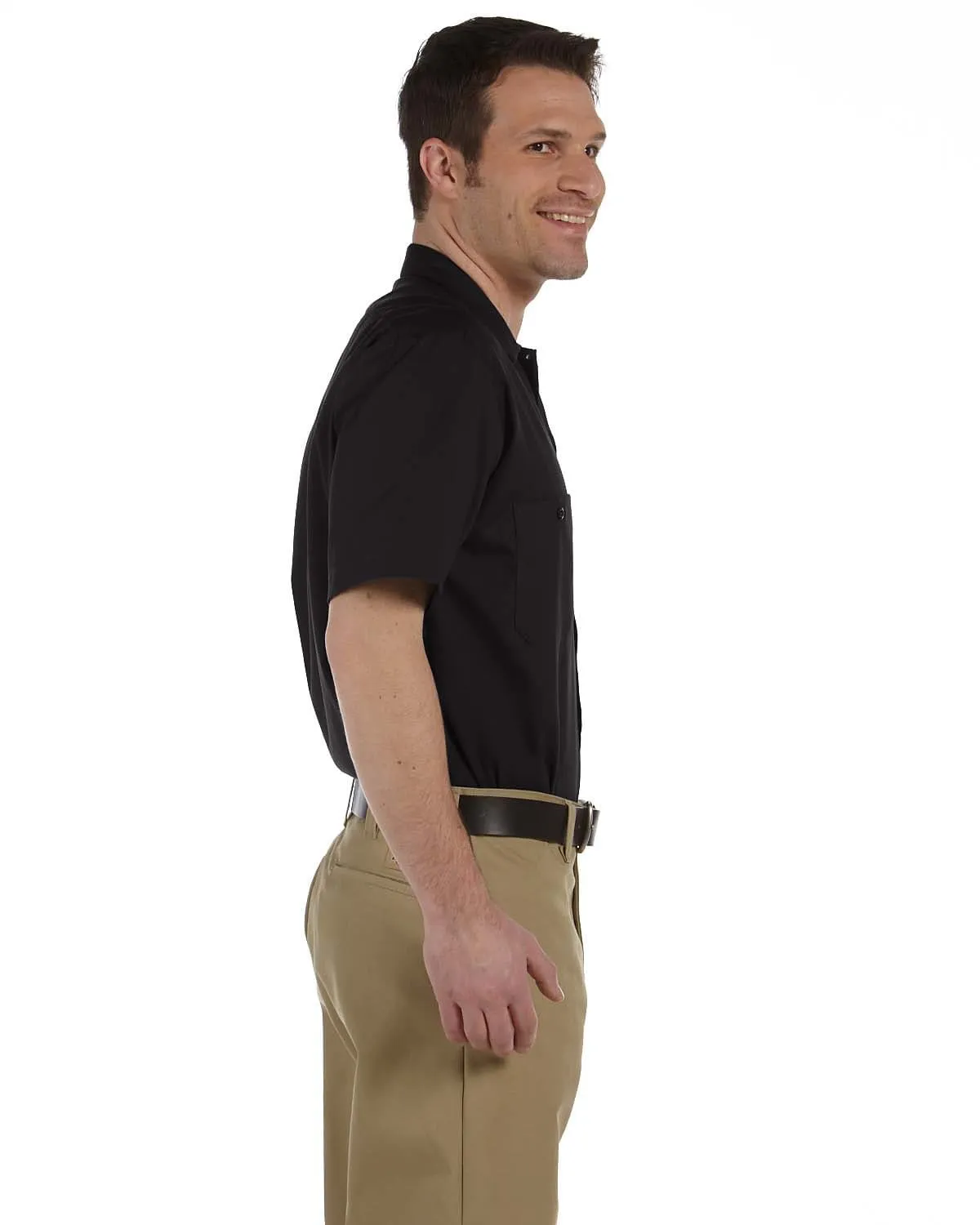 Dickies Industrial Short Sleeve Work Shirt | Black