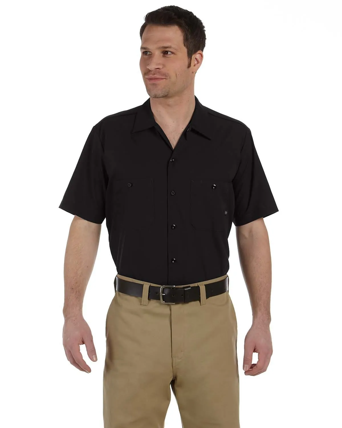 Dickies Industrial Short Sleeve Work Shirt | Black