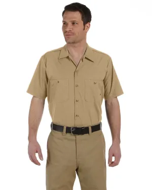 Dickies Industrial Short Sleeve Work Shirt | Desert Sand
