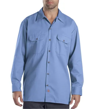 Dickies Long Sleeve Work Shirt | Gulf Blue