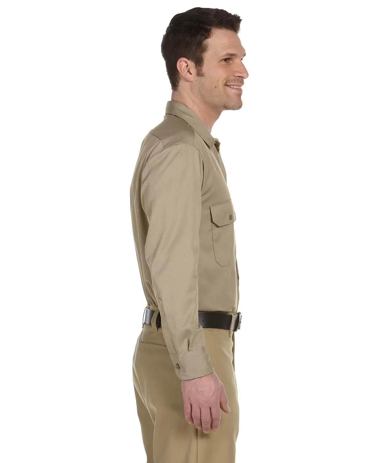 Dickies Long Sleeve Work Shirt | Khaki