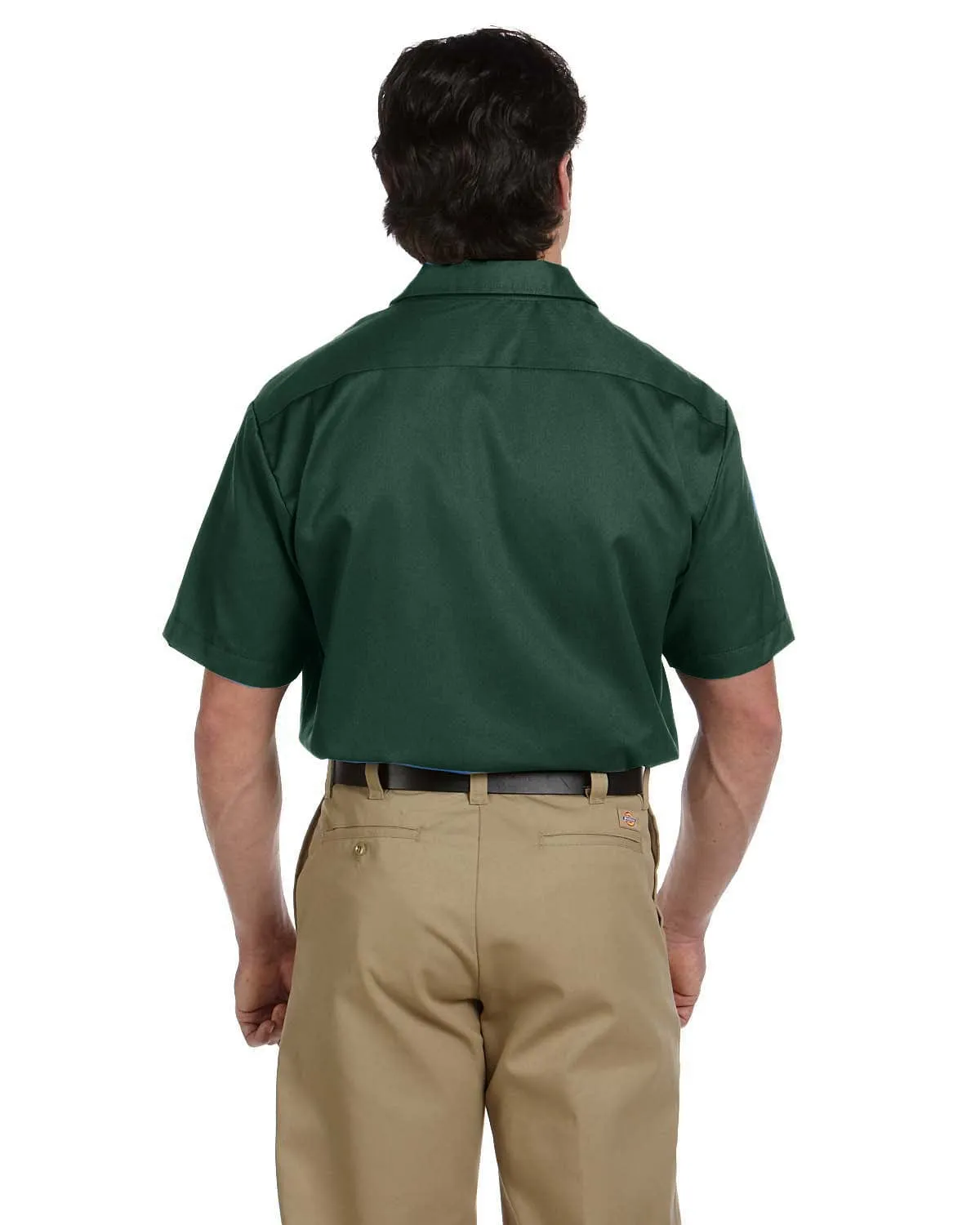 Dickies Short Sleeve Work Shirt | Hunter Green