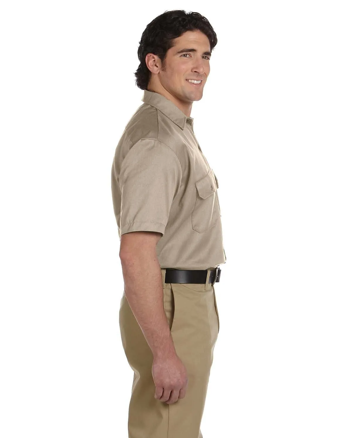 Dickies Short Sleeve Work Shirt | Khaki