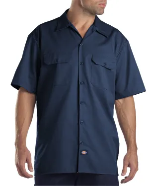 Dickies Short Sleeve Work Shirt | Navy