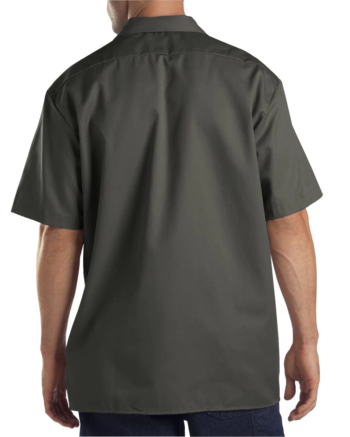 Dickies Short Sleeve Work Shirt | Olive Green