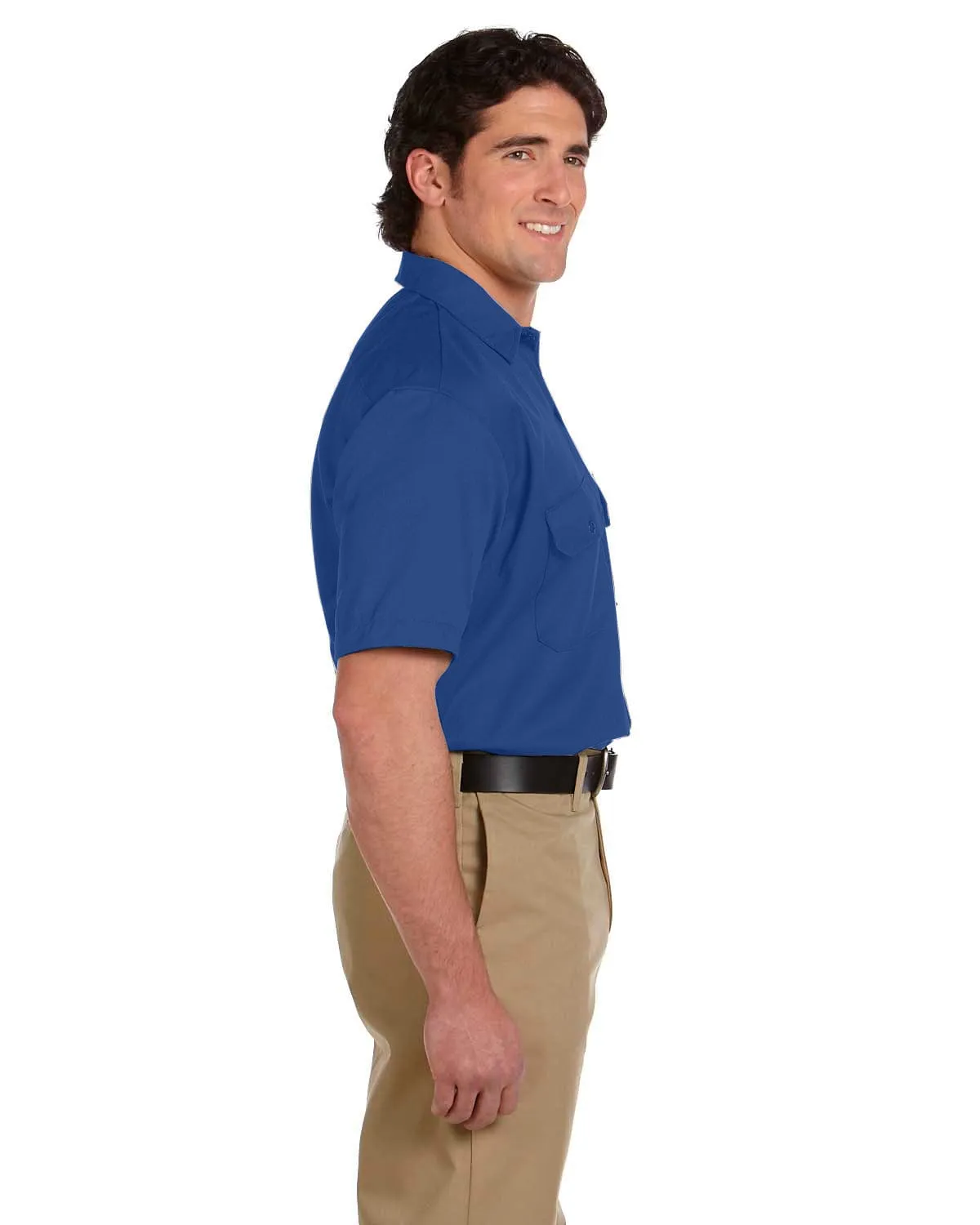 Dickies Short Sleeve Work Shirt | Royal Blue
