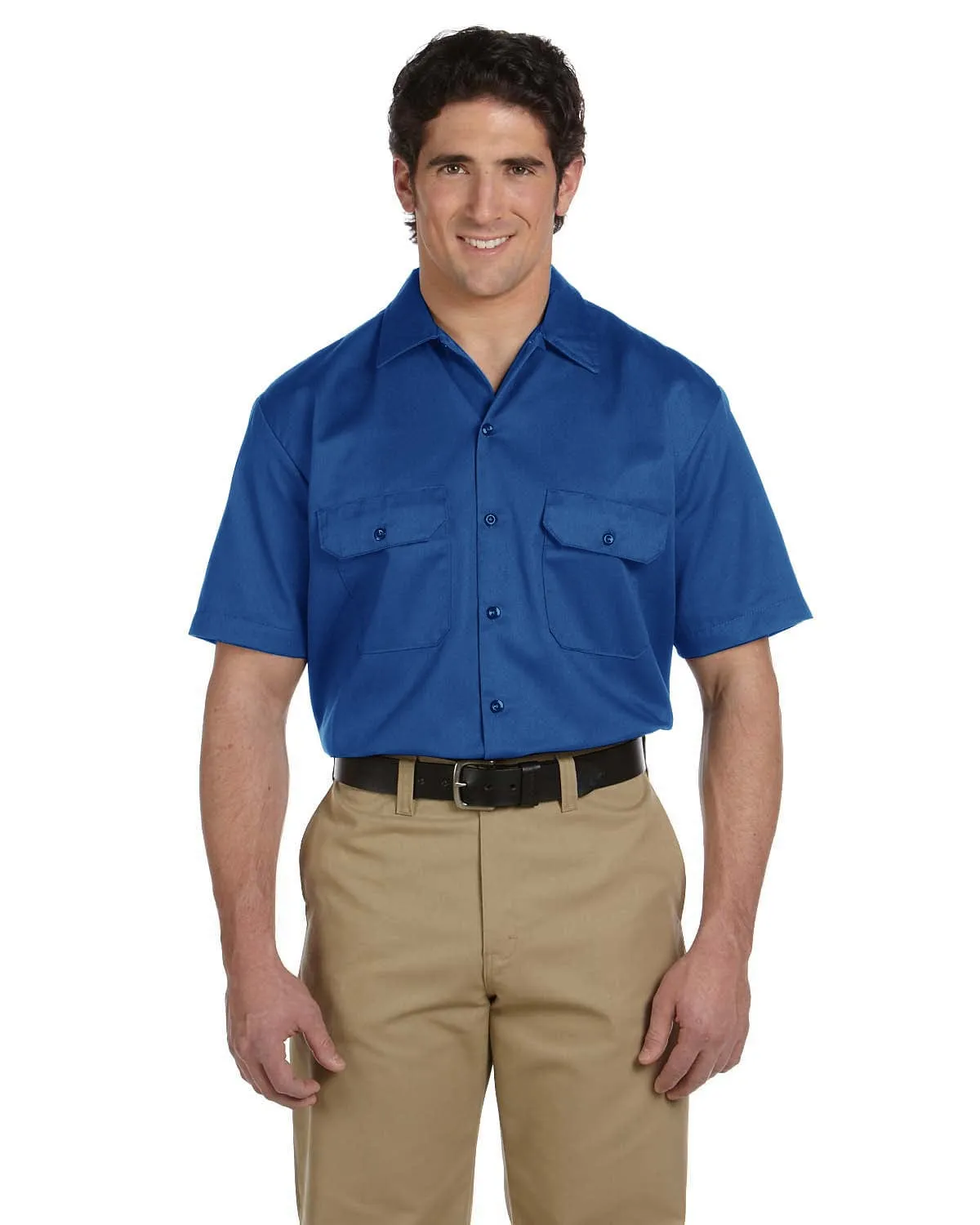 Dickies Short Sleeve Work Shirt | Royal Blue