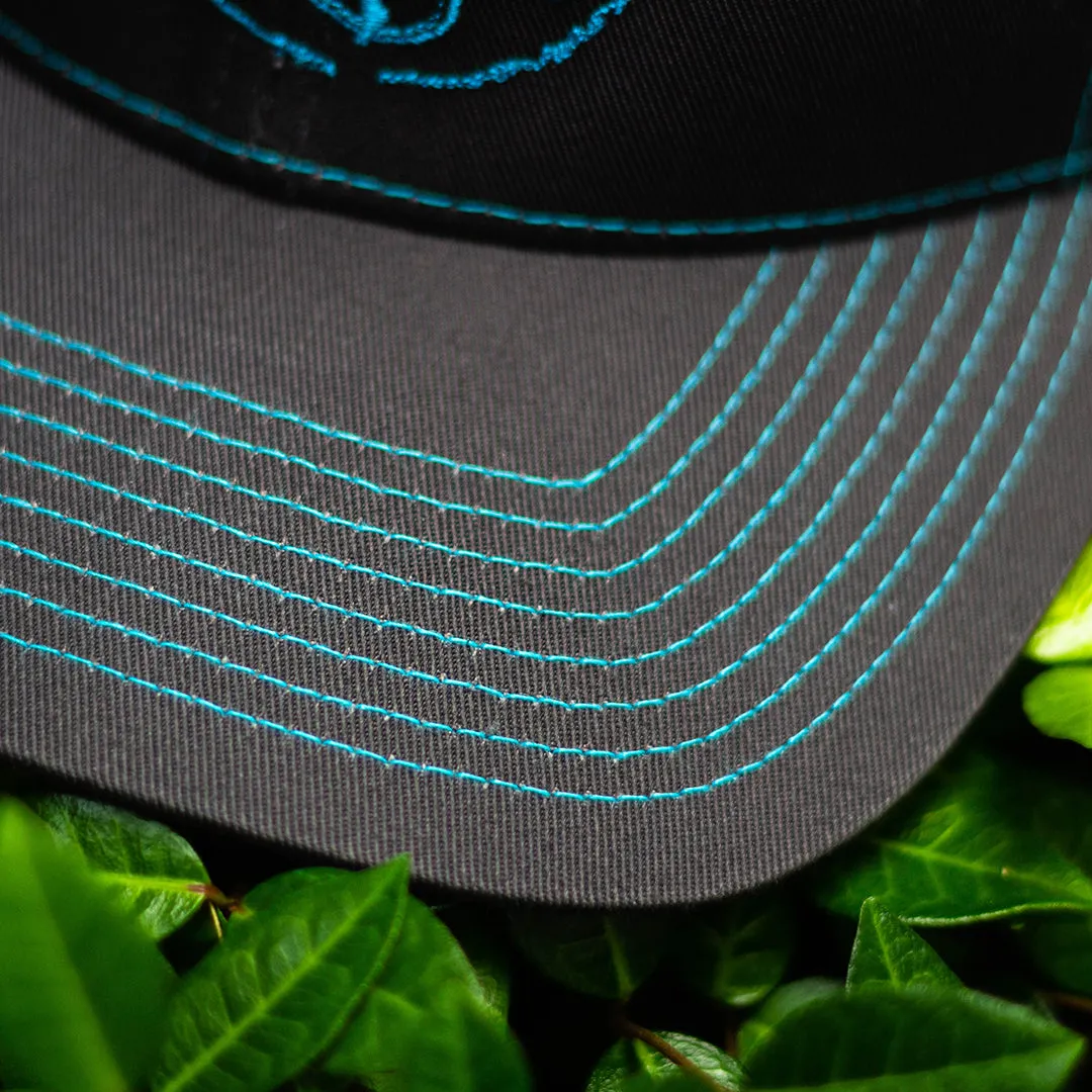 Dirty Hooker Deluxe Hat Bright Blue