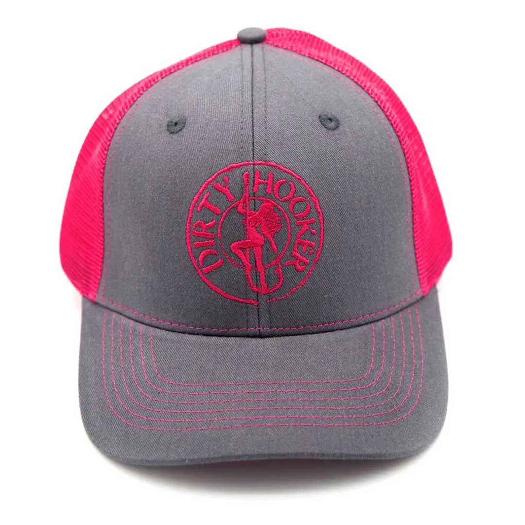Dirty Hooker Deluxe Hat Pink
