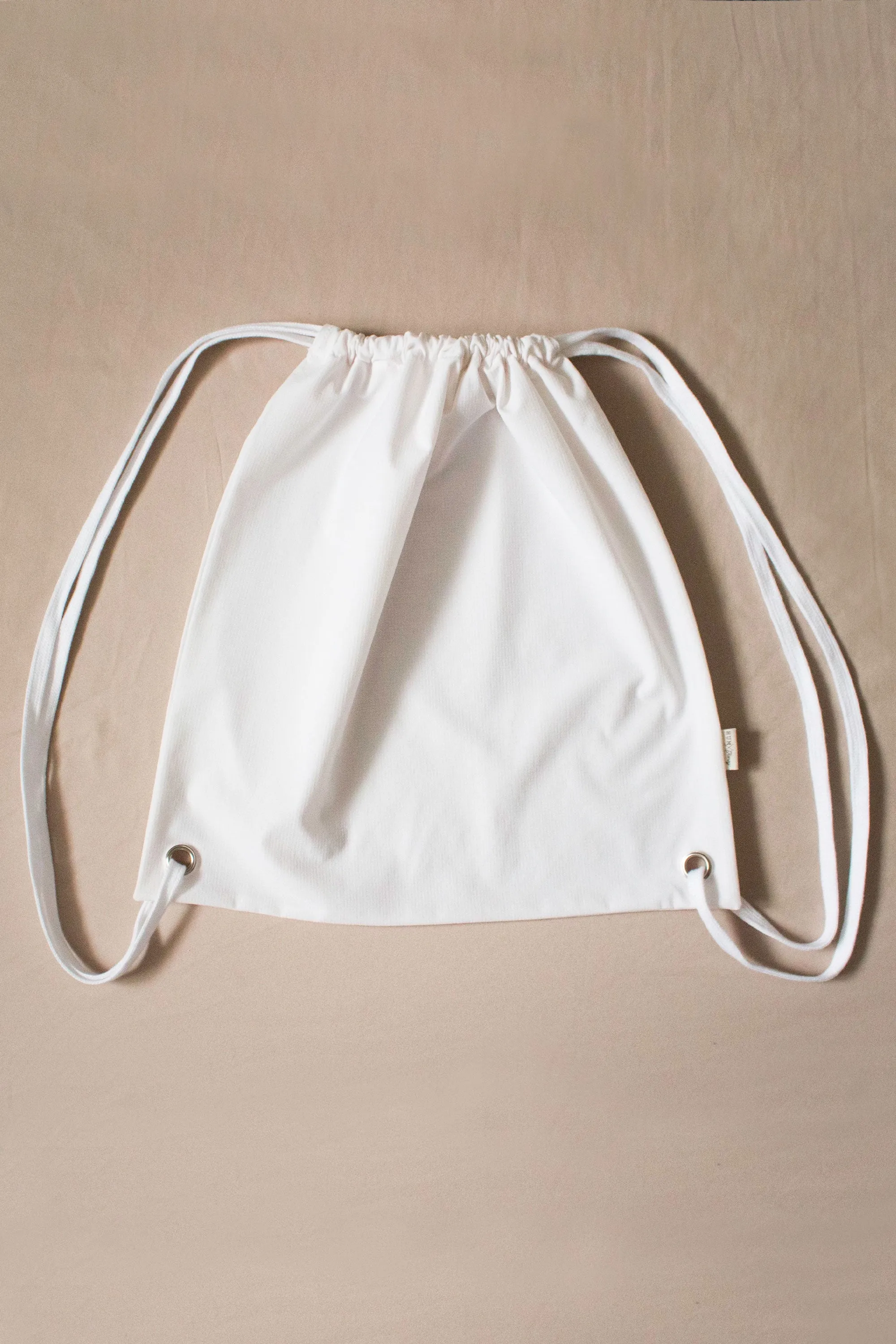 Drawstring Bag - White