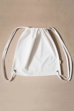 Drawstring Bag - White