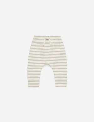 Drawstring Pant - Grey Stripe