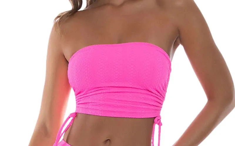 Drawstring Tube-Mini Skirt ::RET