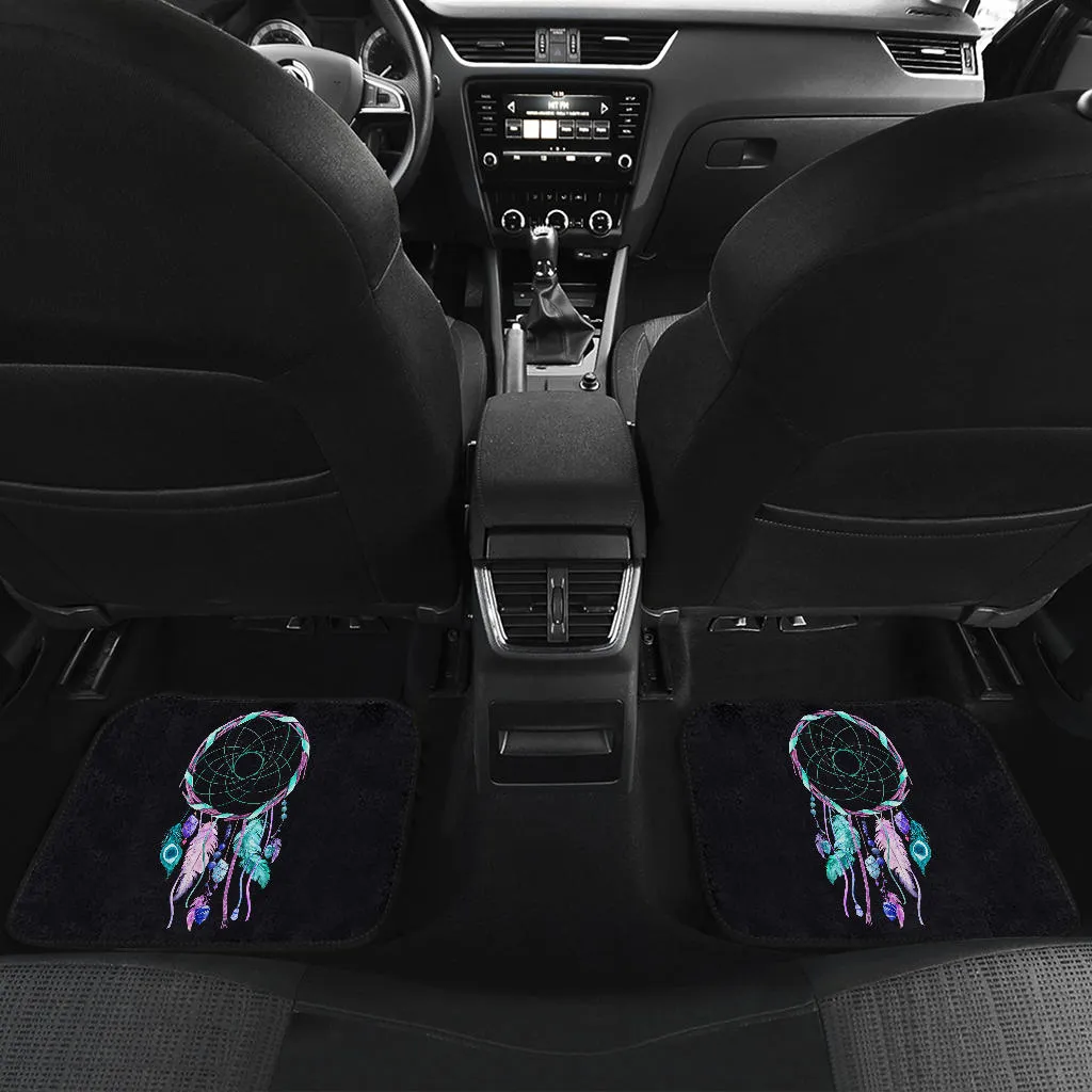 Dream Catcher Watercolor Floor Mats