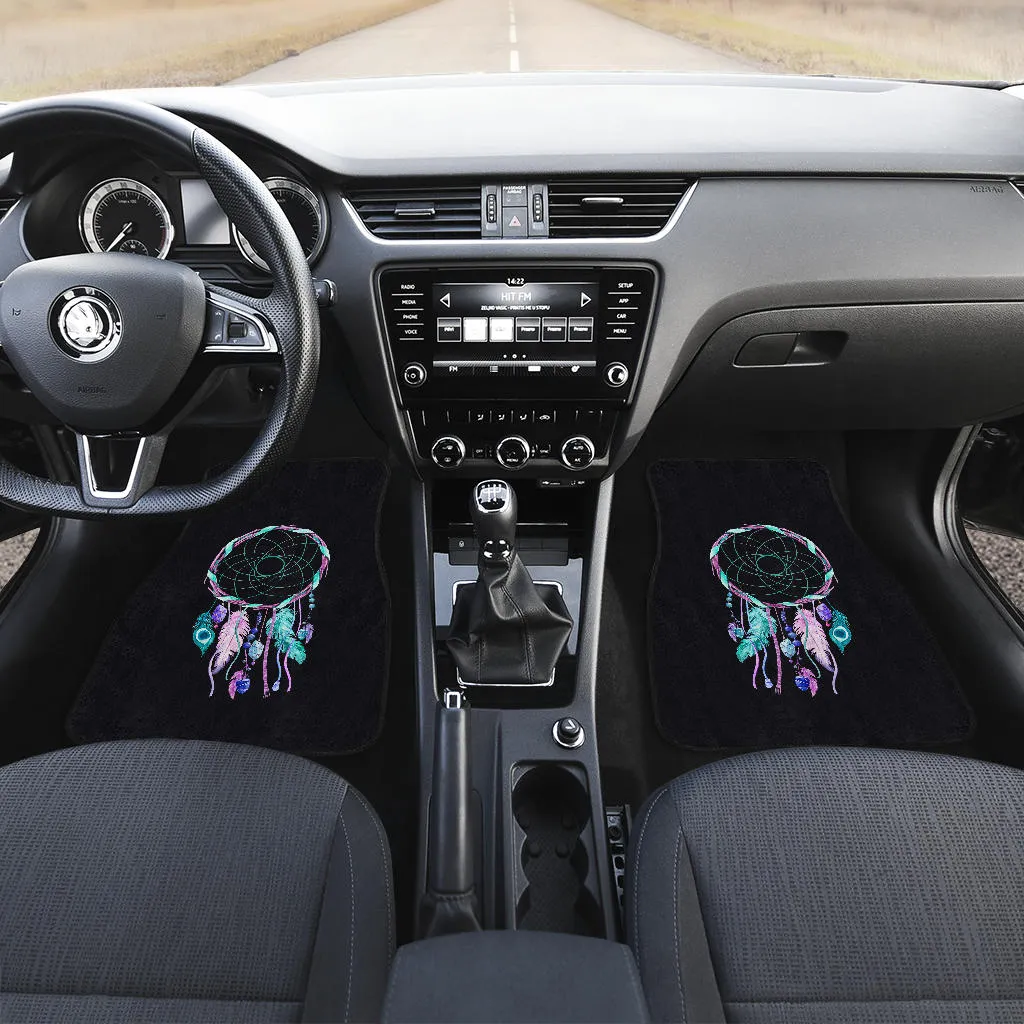 Dream Catcher Watercolor Floor Mats