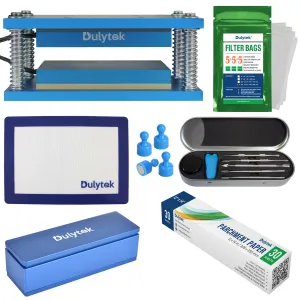 Dulytek® Retrofit Rosin Heat Plate Kit, 3" x 8", and Accessories Bundle
