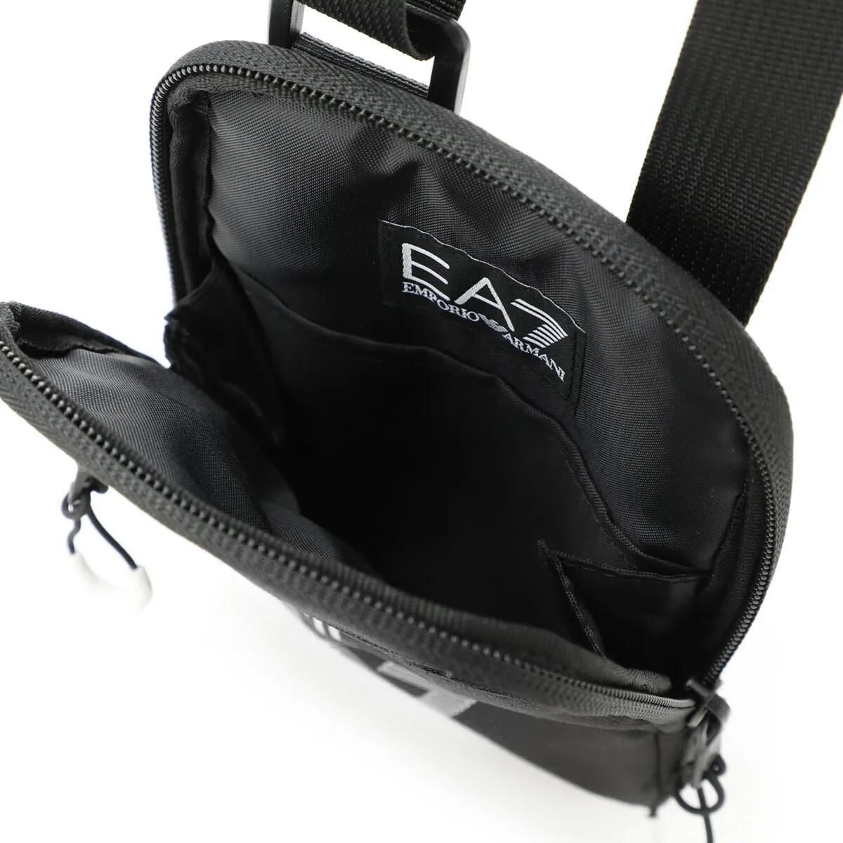 EA7 Emporio Armani 245080 Woven Shoulder Bag 02021 Black/White