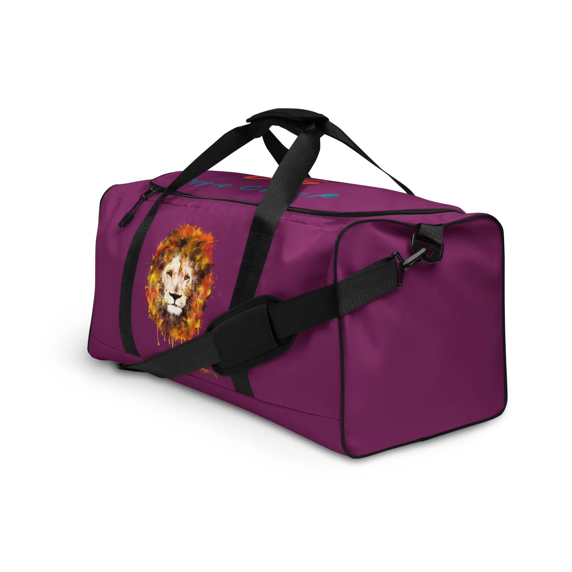 Eggplant Duffle Bag - OG Hippie Chick
