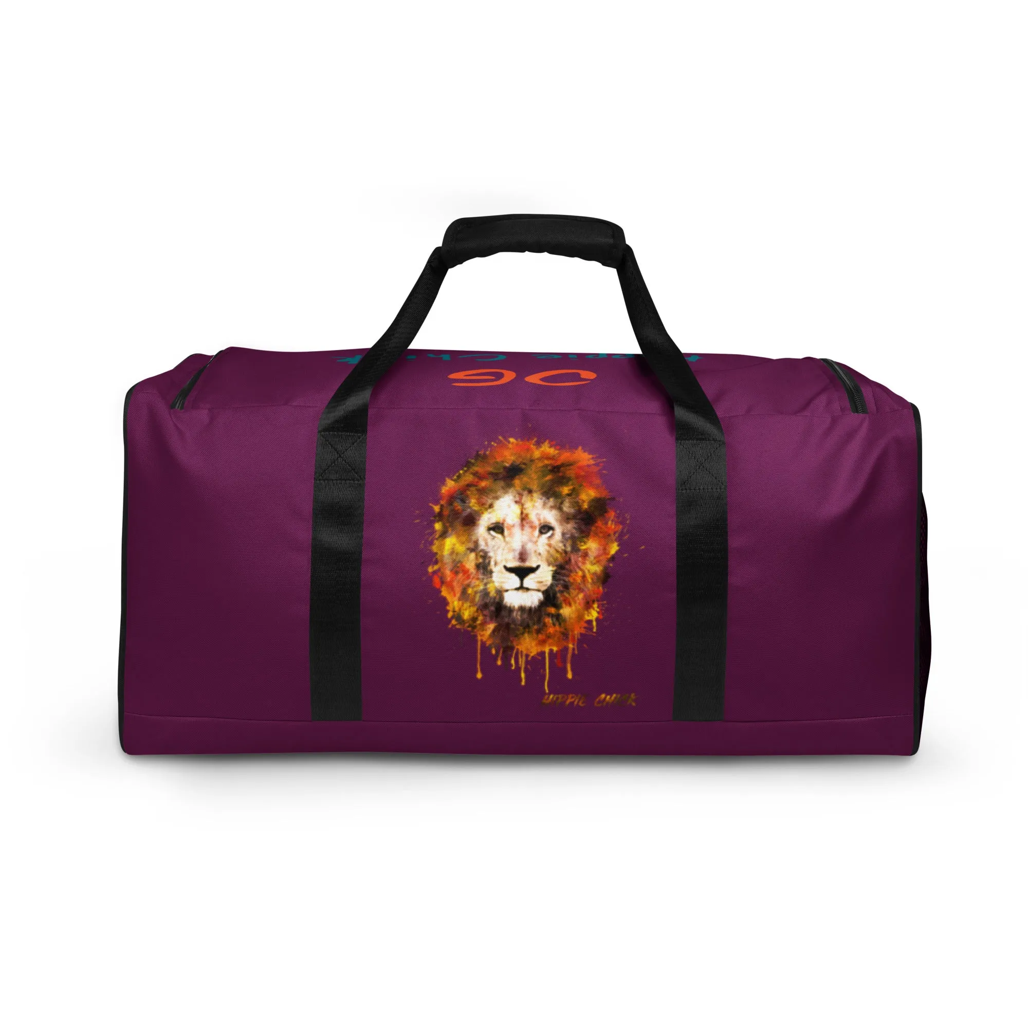 Eggplant Duffle Bag - OG Hippie Chick