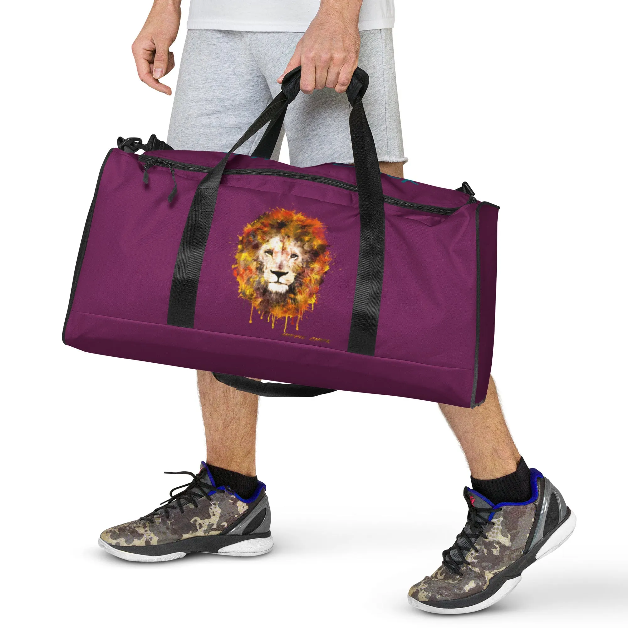 Eggplant Duffle Bag - OG Hippie Chick