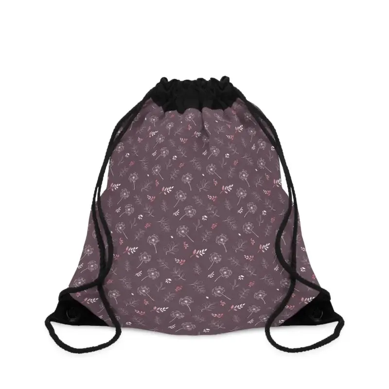 Elevate your Style with Mauve Drawstring Bag