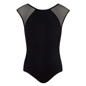 Energetiks Estella Mesh Leotard | Black | Child