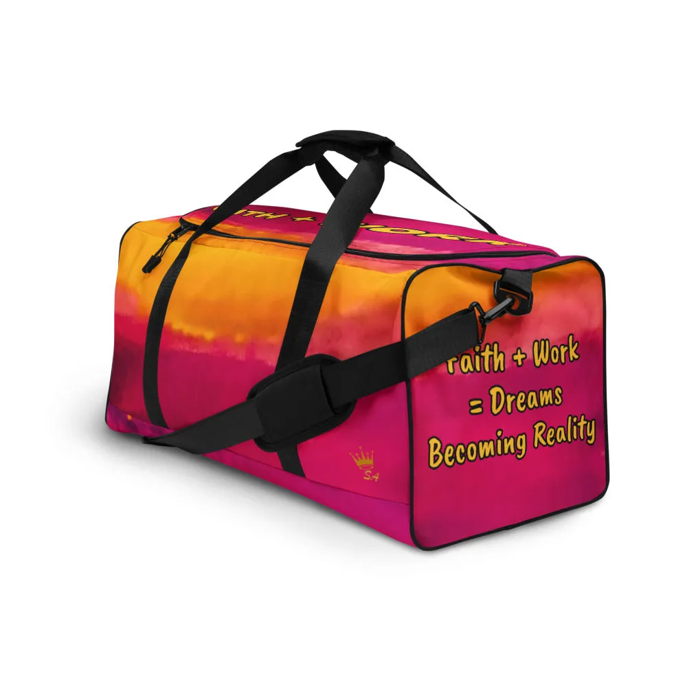 Faith   Work Duffle bag