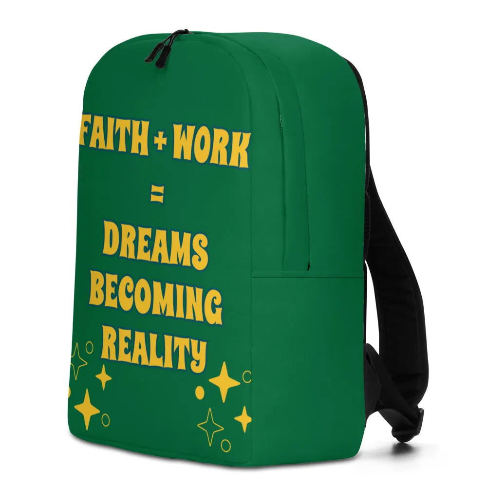 Faith   Work Minimalist Backpack