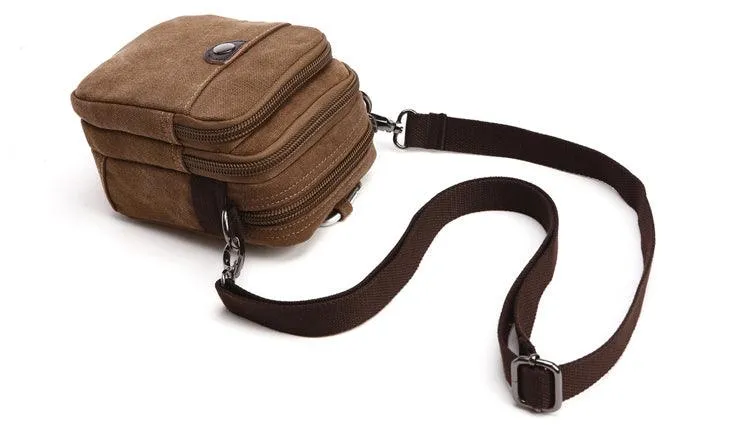 Fashionable Mobile Utility Phone Bag - Khaki