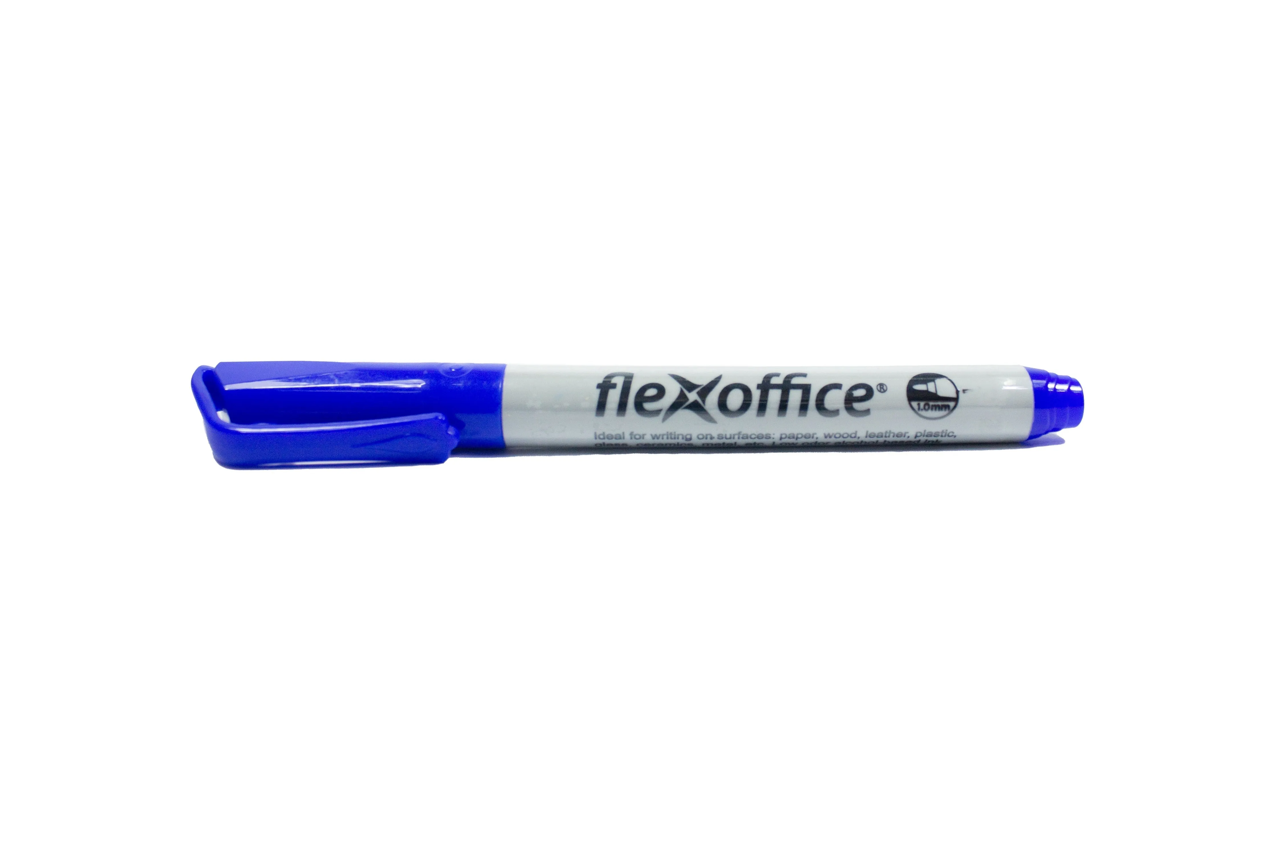 FlexOffice Nero FO-PM02 Permanent Marker 1.0mm | 12pcs