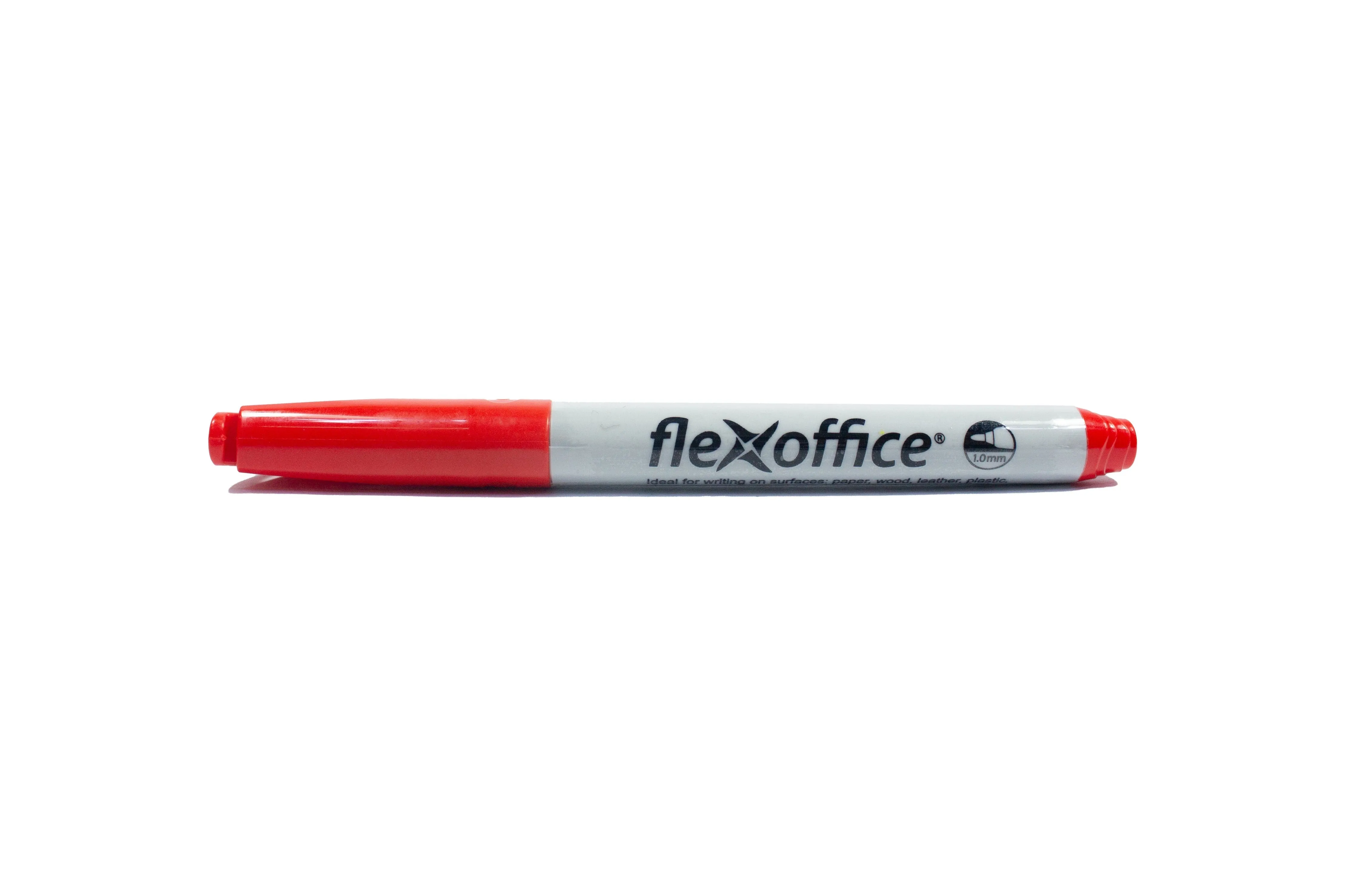 FlexOffice Nero FO-PM02 Permanent Marker 1.0mm | 12pcs