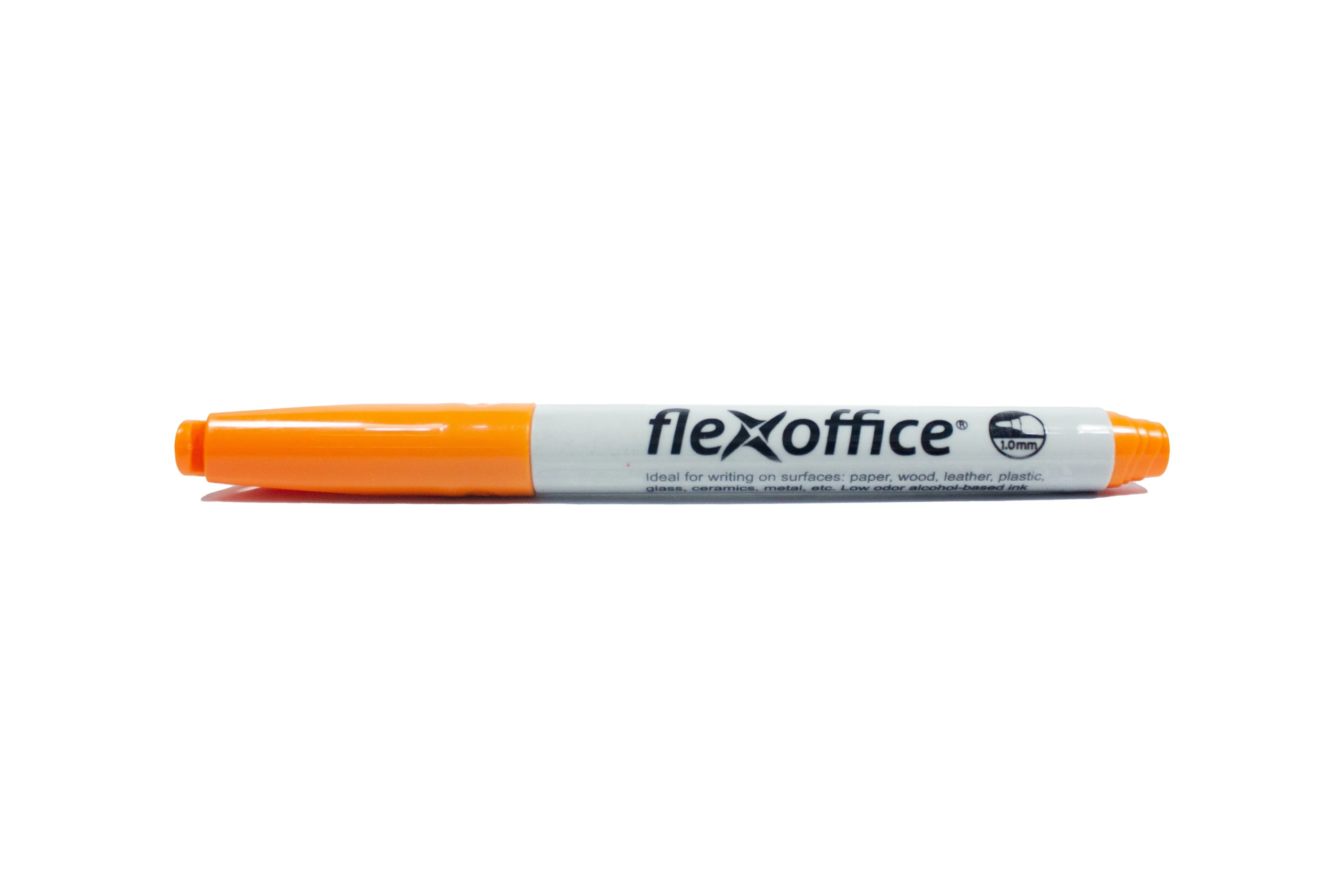FlexOffice Nero FO-PM02 Permanent Marker 1.0mm | 12pcs