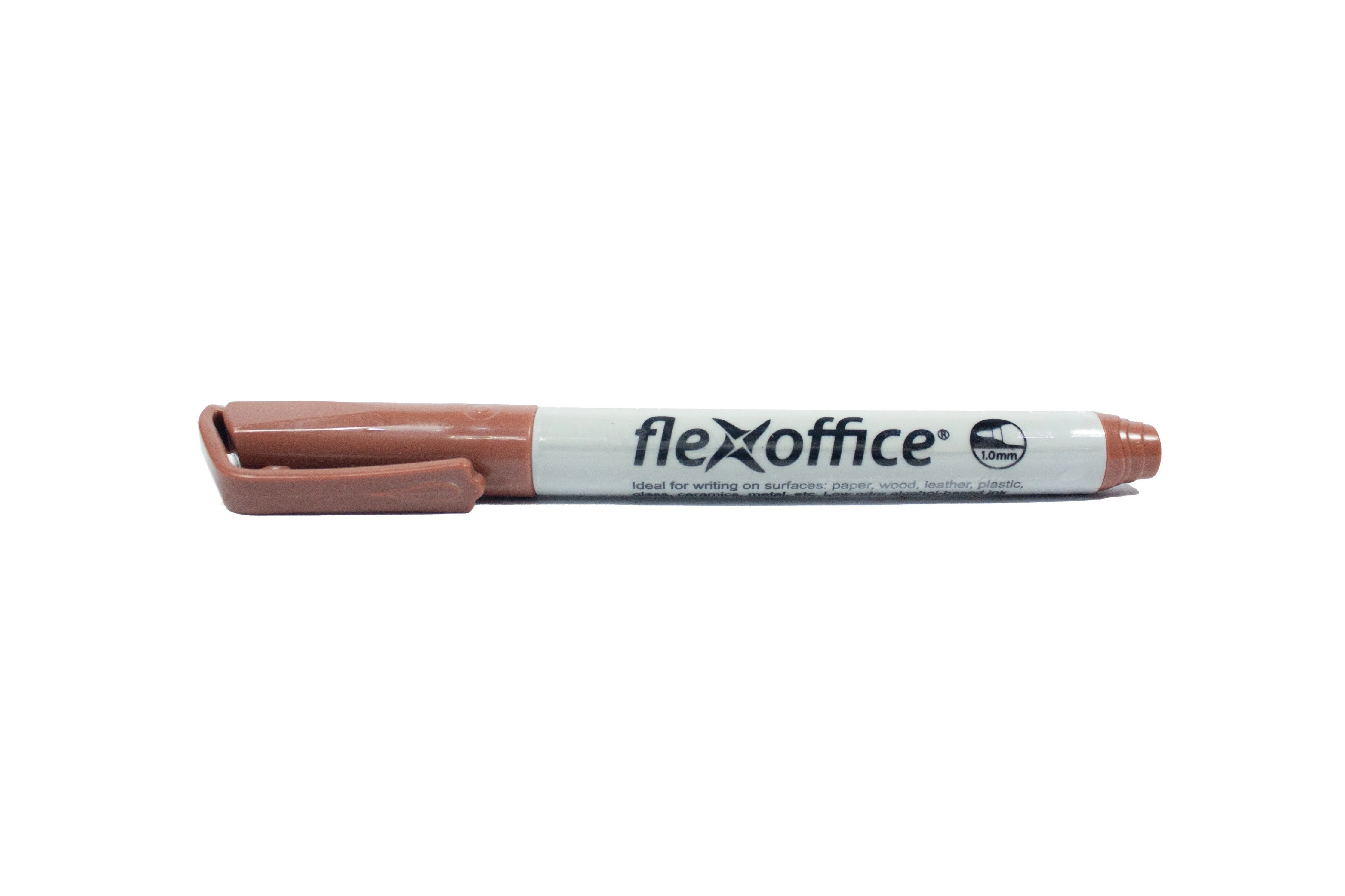 FlexOffice Nero FO-PM02 Permanent Marker 1.0mm | 12pcs