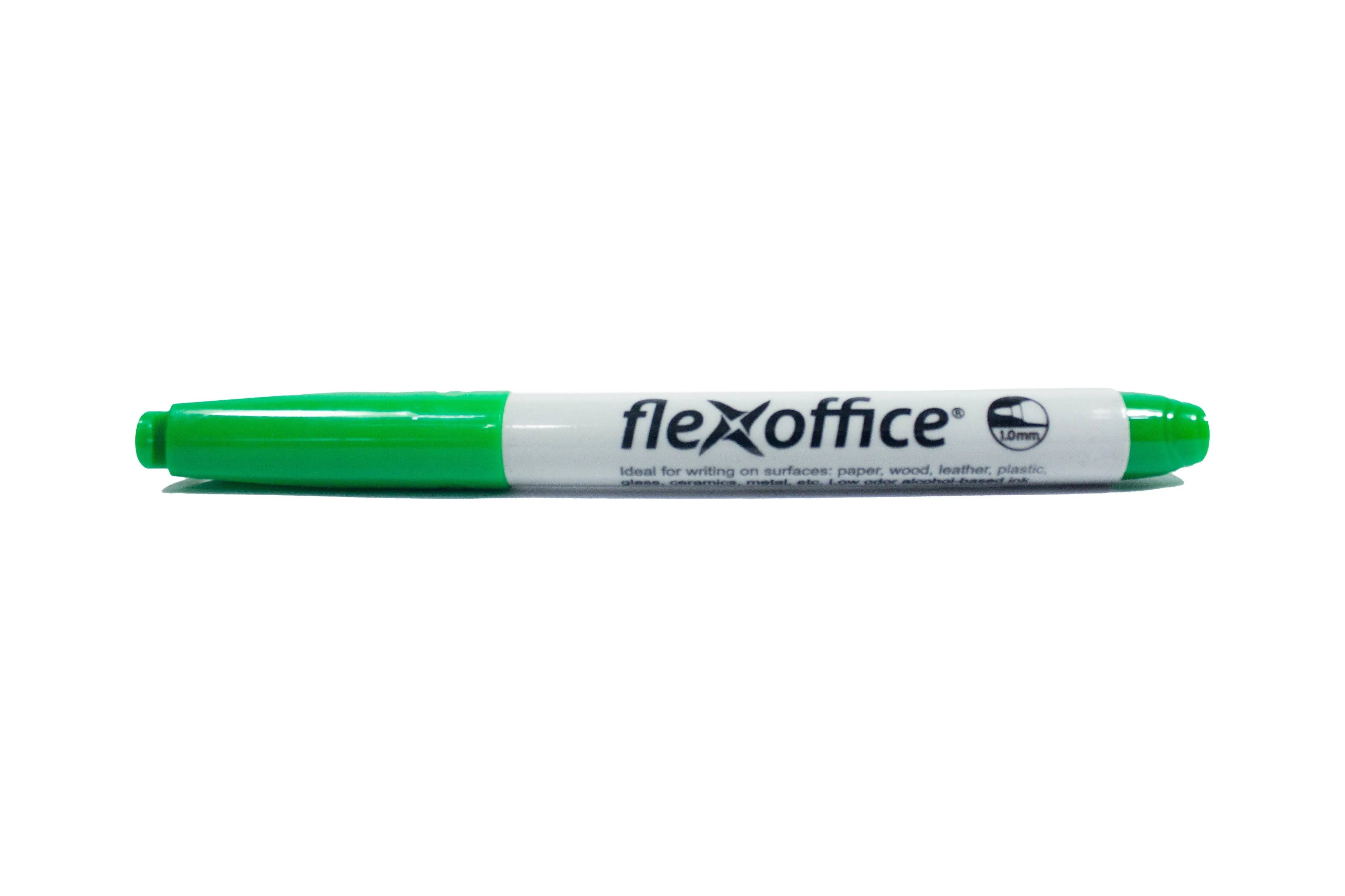 FlexOffice Nero FO-PM02 Permanent Marker 1.0mm | 12pcs