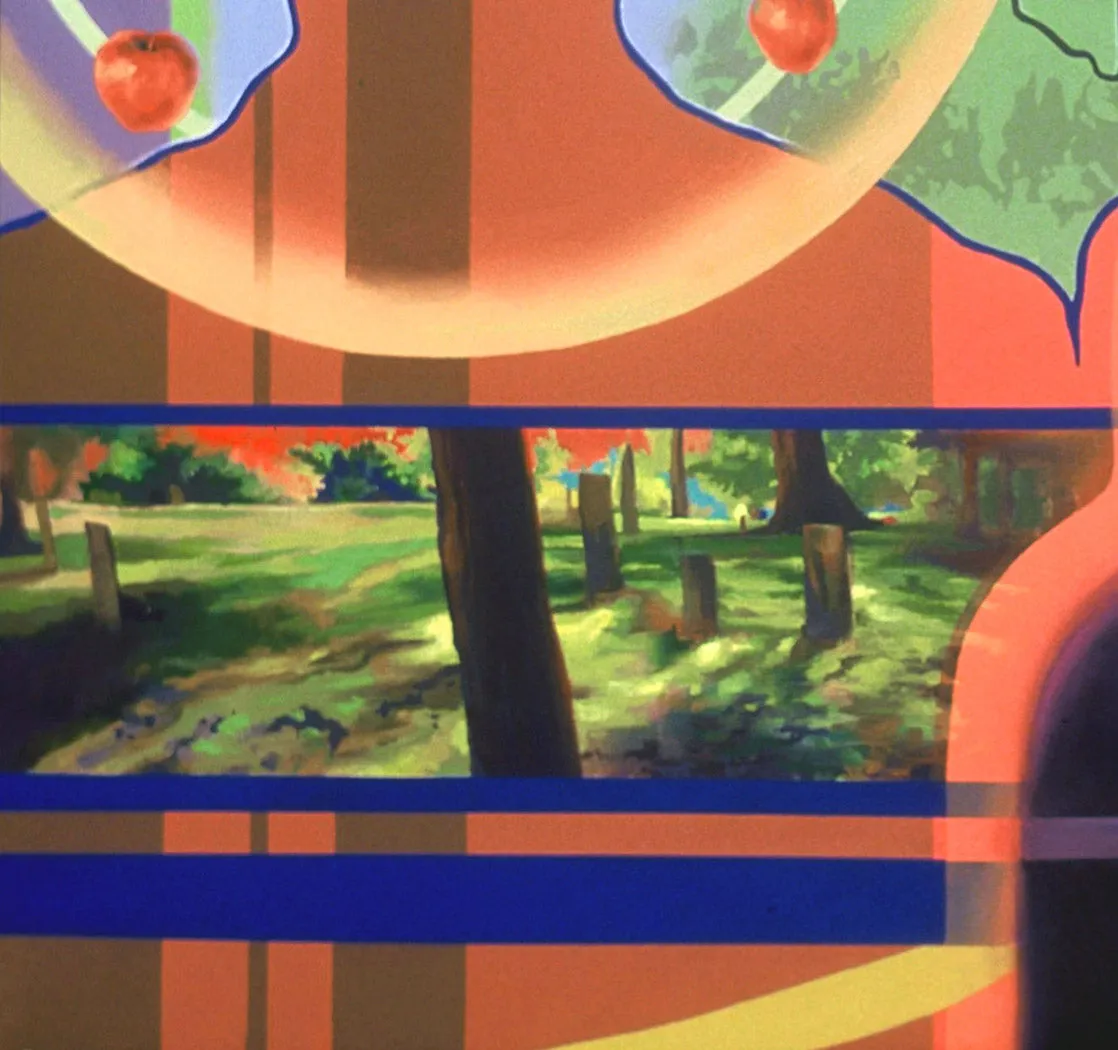 Forbidden Forest painting