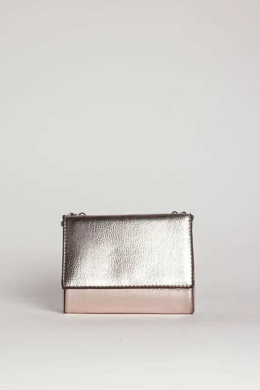 Formal Metallic Formal Crossbody Bag