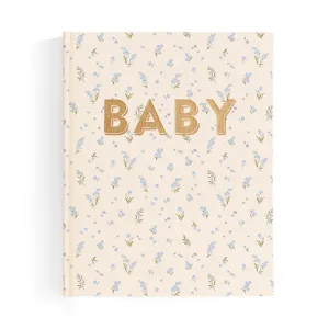 Fox & Fallow Baby Record Book - Forget-Me-Not