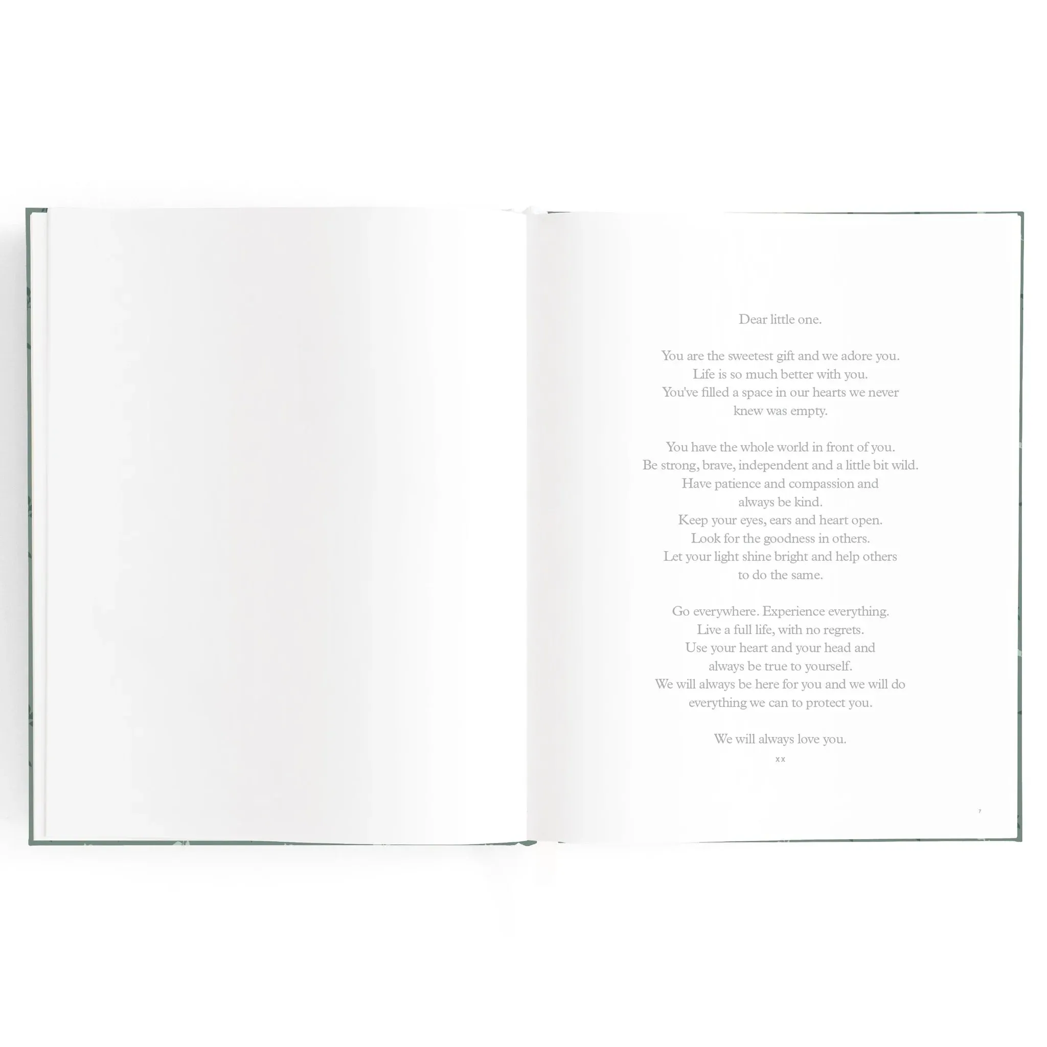 Fox & Fallow Baby Record Book - Pine