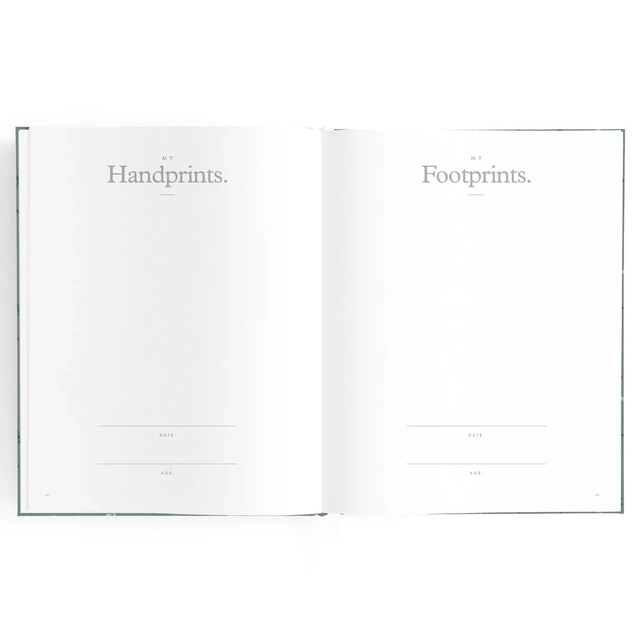 Fox & Fallow Baby Record Book - Pine