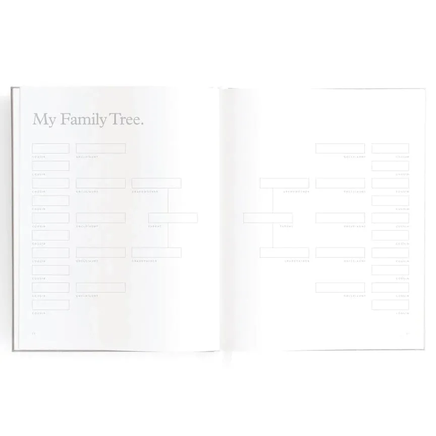 Fox & Fallow Baby Record Book - Rose