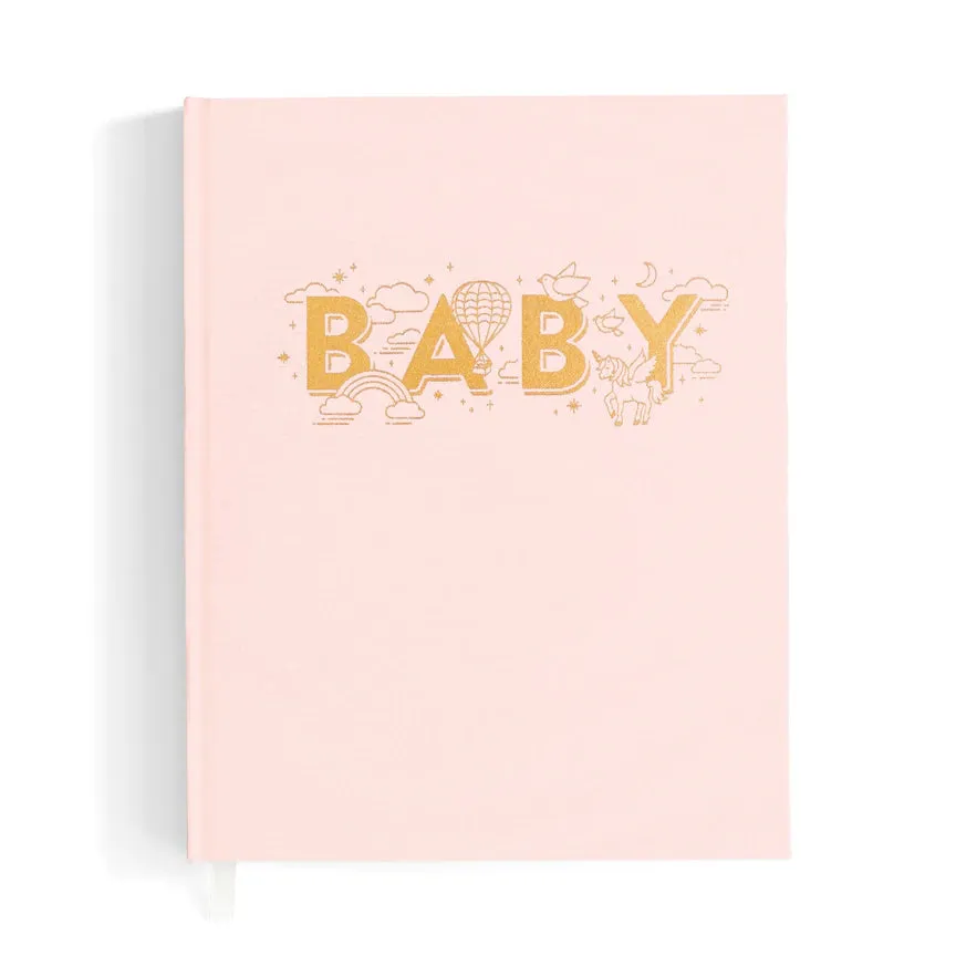 Fox & Fallow Baby Record Book - Rose
