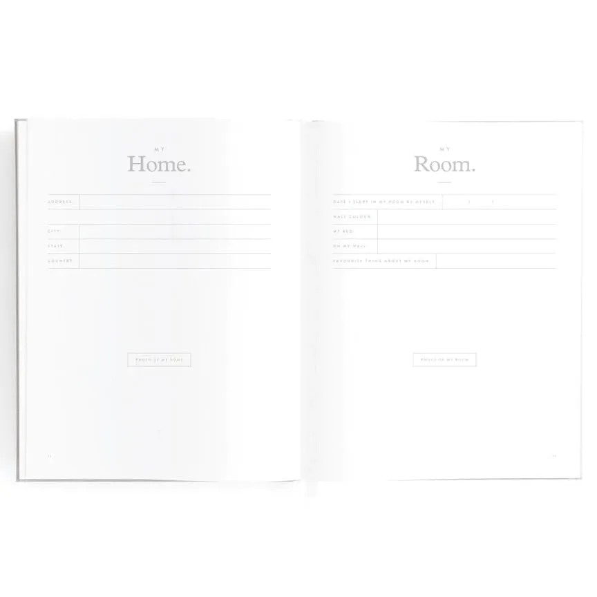 Fox & Fallow Baby Record Book - Rose