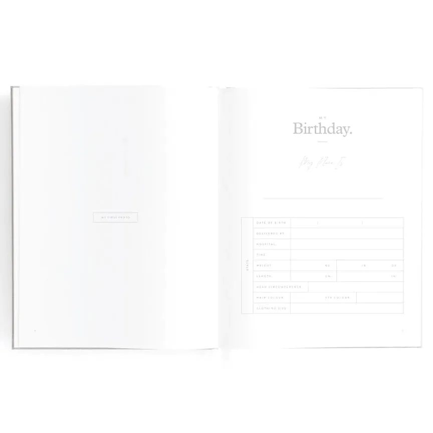 Fox & Fallow Baby Record Book - Rose