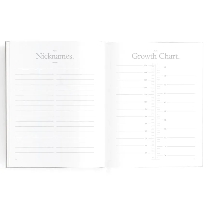 Fox & Fallow Baby Record Book - Rose