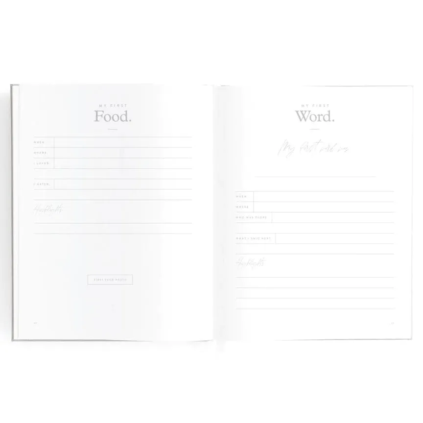 Fox & Fallow Baby Record Book - Rose