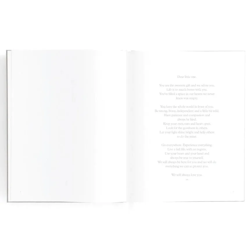 Fox & Fallow Baby Record Book - Rose