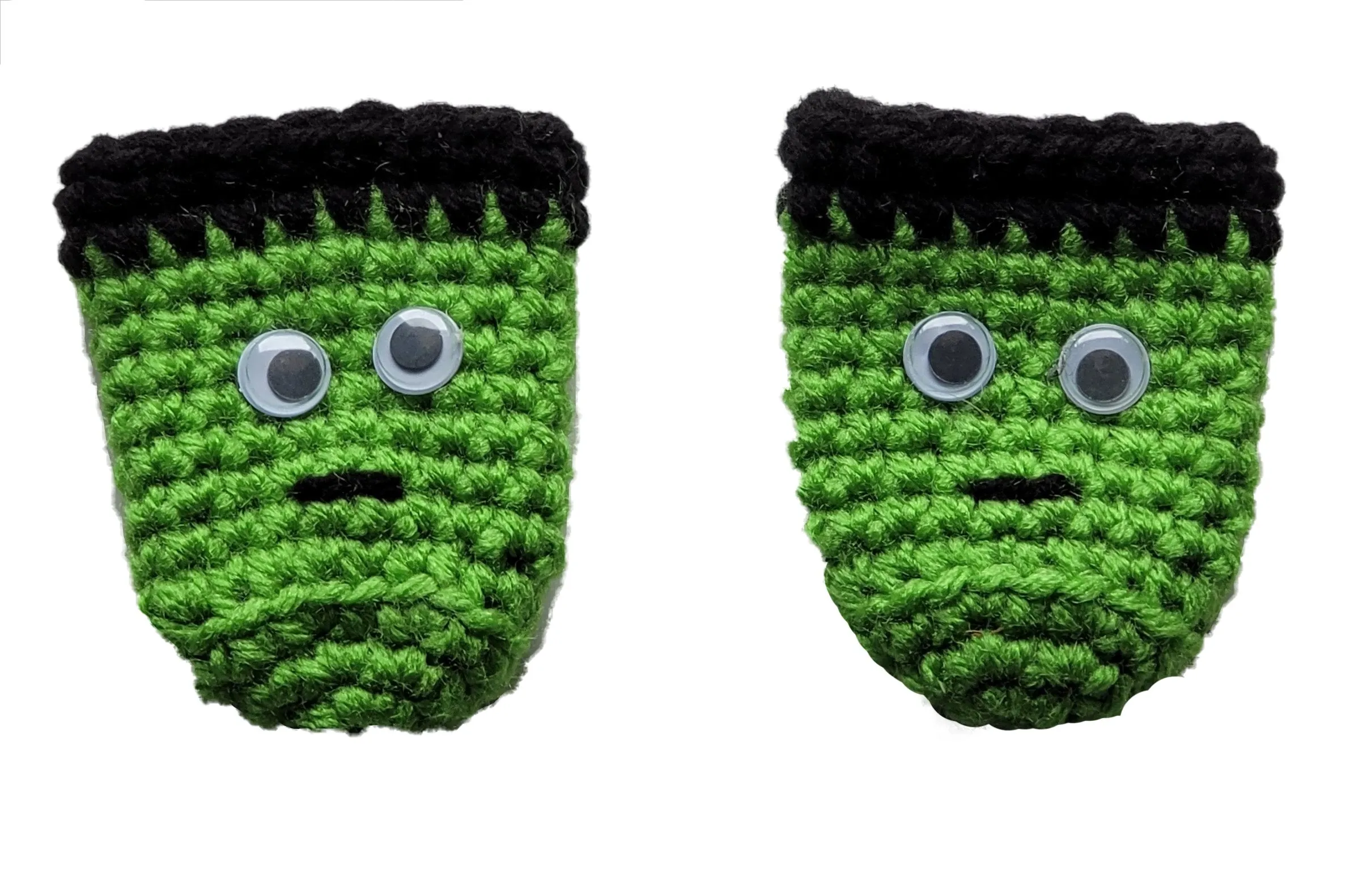 Frankenstein Monster Chair Socks Crochet Pattern