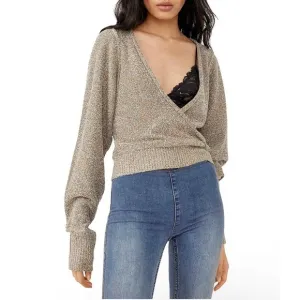 Free People Going For Gold Sweater