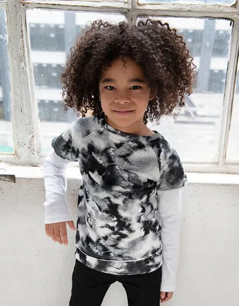 FREESTYLE LONG SLEEVE - PANDA MARBLE