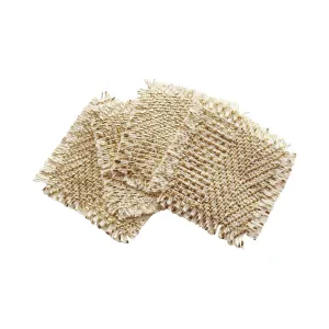 Fringed Coaster - Gold Melville